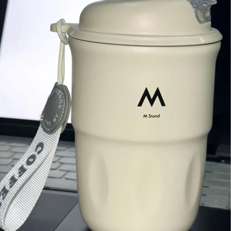 316 Stainless Steel Coffee Mug Insulated Travel Cup Portable Water Cup Direct Sip Thermal Tumbler Outdoor Car Office Daily Use