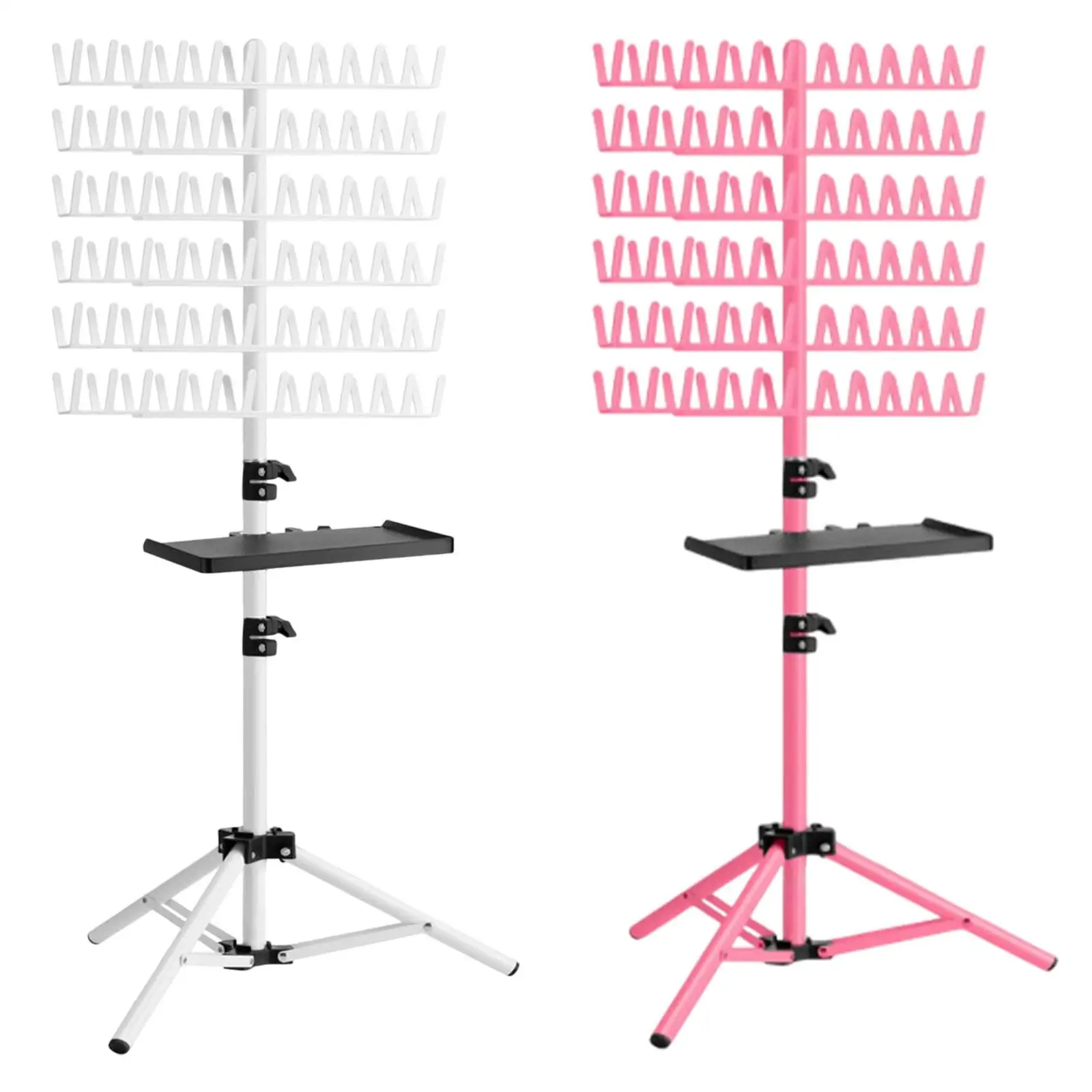 

Braiding Hair Rack Hair Divider Rack Display Stand Double Sided Braid Rack