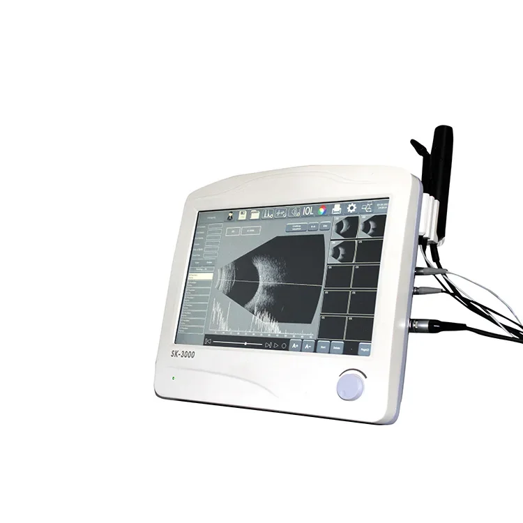 SK-3000AB RetiWave 1100 12.1-inch Touch Screen  Built-in System Ophthalmic Eye Ultrasound  with 10MHz A B Scan