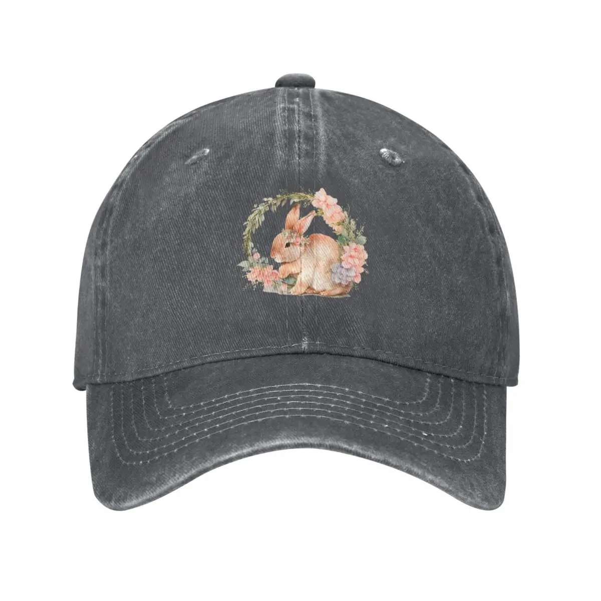 Cute Easter Bunny Baseball Cap Military Tactical Cap Mountaineering Hat Man Luxury Custom Cap Women's Hats For The Sun Men's