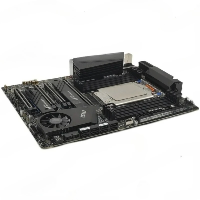 اللوحة الأم TRX40 PRO 10G المملوكة مسبقًا، وحدة المعالجة المركزية Ruilong 3960X تقديم التعلم العميق