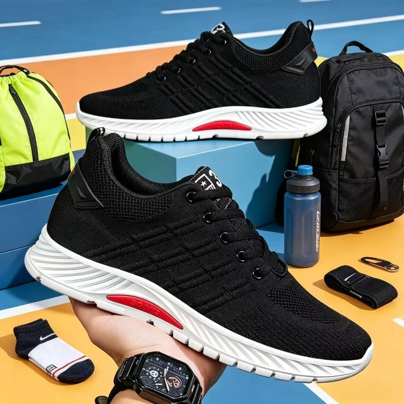

Man Sneakers Elevator Shoes Hidden Heels Breathable Heightening Shoes For Men Increase Insole 6CM Lift Sports Casual Height Shoe