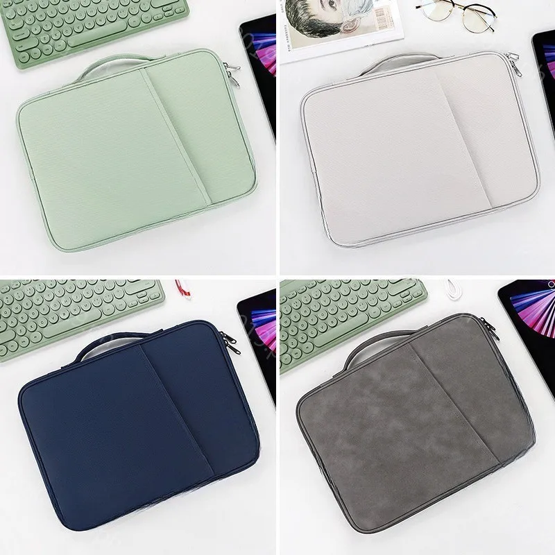 Tablet Sleeve Bag for iTac Cyber Tab C57 10.1 Inch ANDROID 12 Shockproof Portable Pouch Multi Pockets Tablet Cases