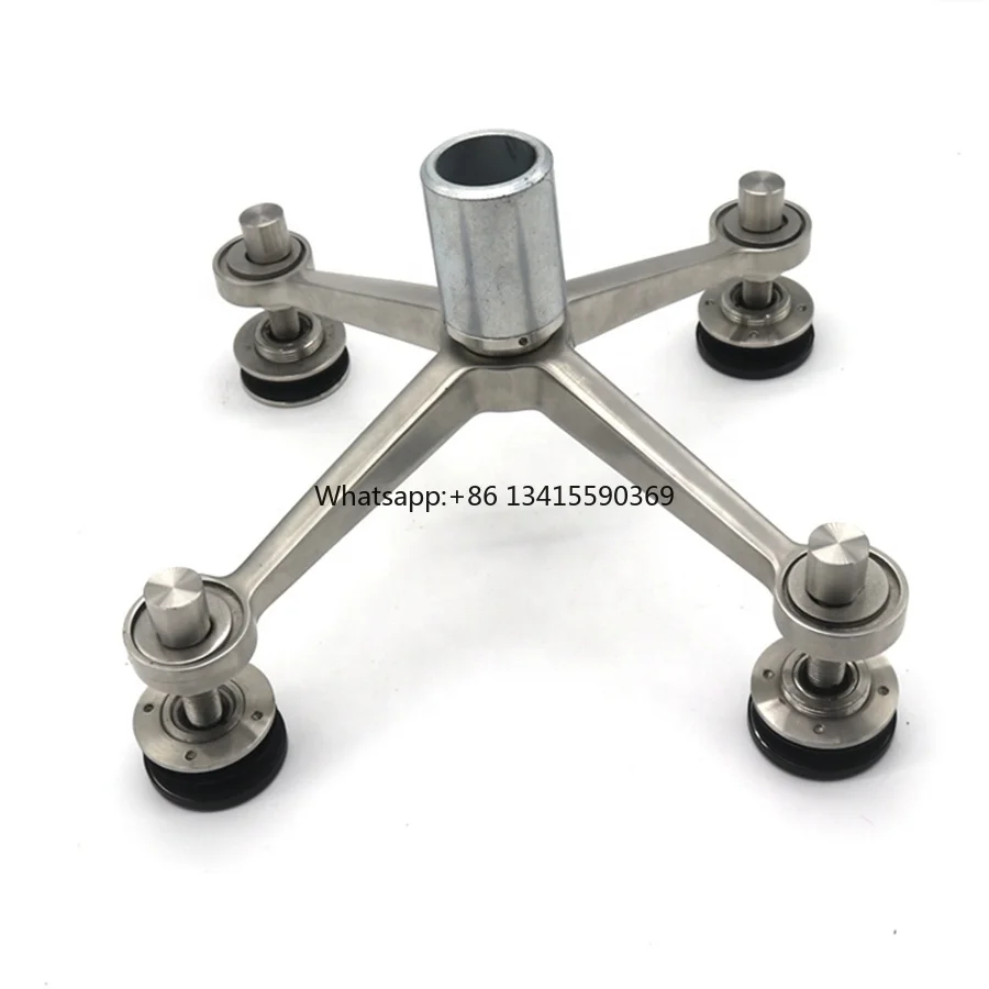 

Stainless Steel 304 Glass Curtain Wall Spider Fittings Brackets