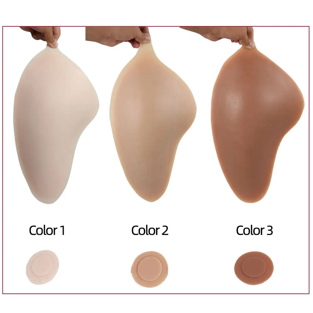 YUERUGOU Silicone Hip Pads Enhancer Removable Full Shapely Beauty Butt Lifter Fake Ass Shemale Drag Queen Cosplay Crossdresser