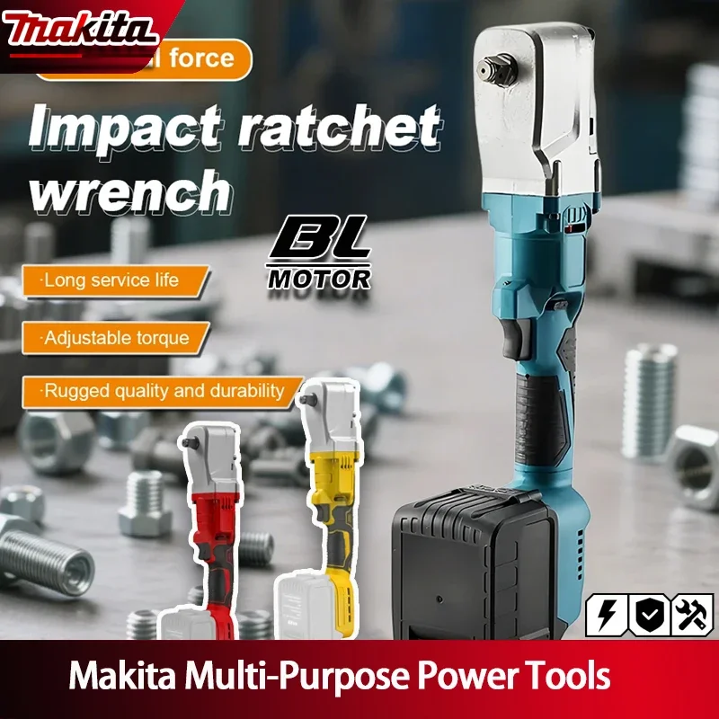 

Аккумуляторный бесщеточный гайковерт Makita 20В, 1200 Нм, электрический беспроводной дрель-шуруповерт 1/2 дюйма для снятия винтов и гаек, совместим с Milwaukee/DeWALT