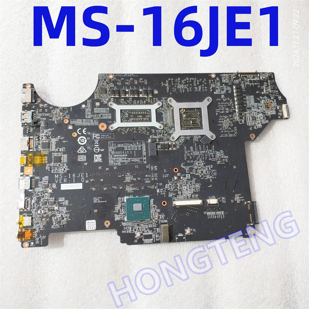 Original MS-16JE1 FOR MSI GV62 GV62VR MOTHERBARD WITH I5-8300H AND GTX1060M  100% Works Perfectly