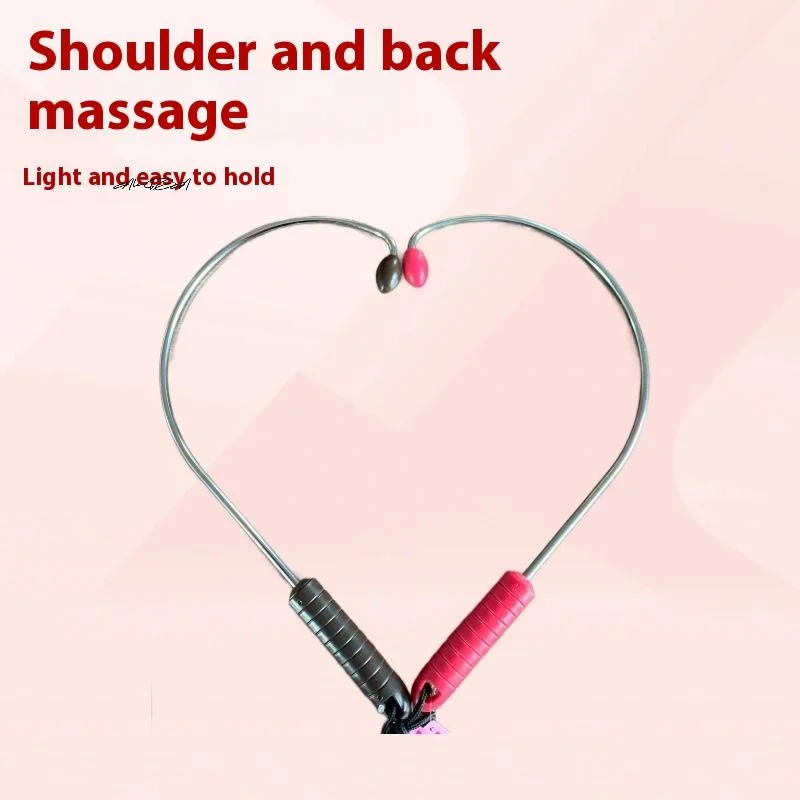 1Pcs Handheld Trigger Point Massage Tool Manual Massage Cane for Shoulder Neck Back Leg Muscle Knot Remover Self Massager Hook