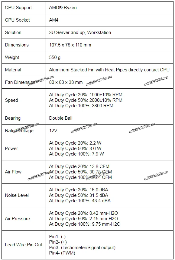 AM4 Tower Heat Pipe… - image