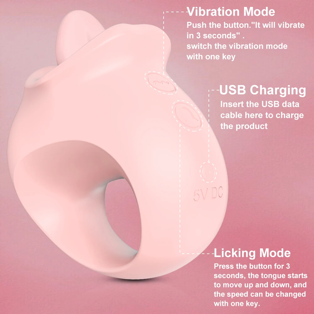 Tongue Licking Vibrator for Women Clitoris Sucker Swing Oral Nipple Stimulator Female Sex Toys Adults Goods for Couple