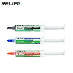 Relife RL-407 Thermal Grease Heat Conduction Phone Tablet Laptop Desktop CPU Nand Motherboard Rapid Cooling Thermal Silicone