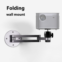 Folding Projector Bracket Wall Mount Adjustable Durable Aluminium Alloy Stand Compatible with Xiaomi XGIMI ThundeaL FastShipping