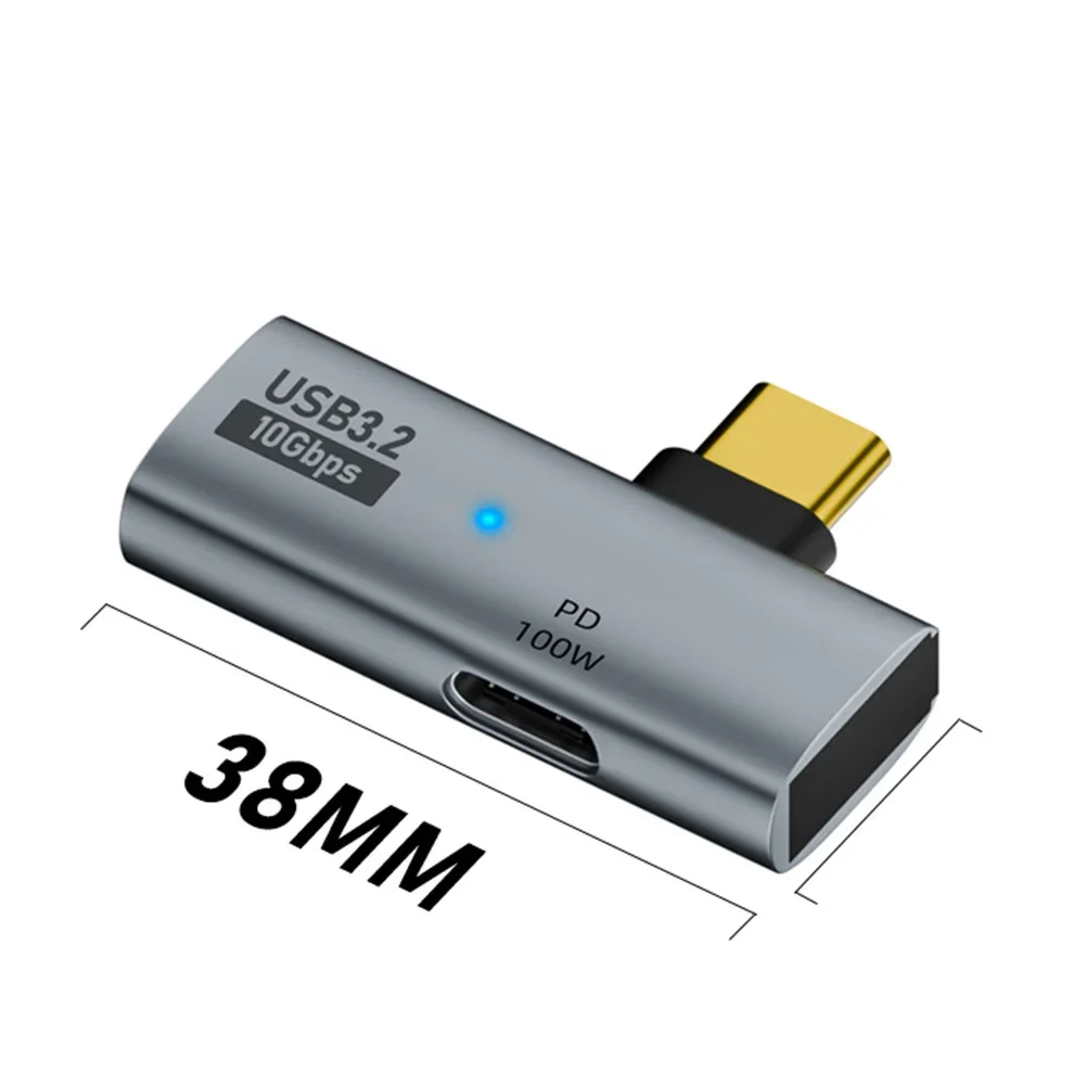 2-in-1 USB C إلى USB 3.2 محول 10Gbps نقل البيانات USB C إلى USB محول شحن سريع محول آيفون 15 اللوحي ماك بوك