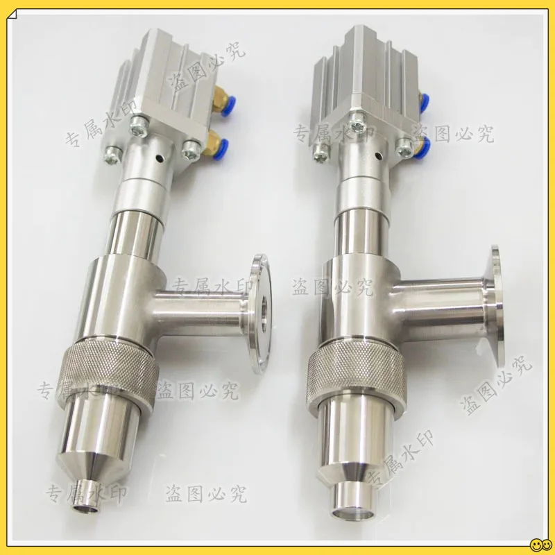 

304 Stainless Steel Anti-Drip Filling Head Chuck Straight Head Pneumatic Filling Machine Accessories Discharge Nozzle
