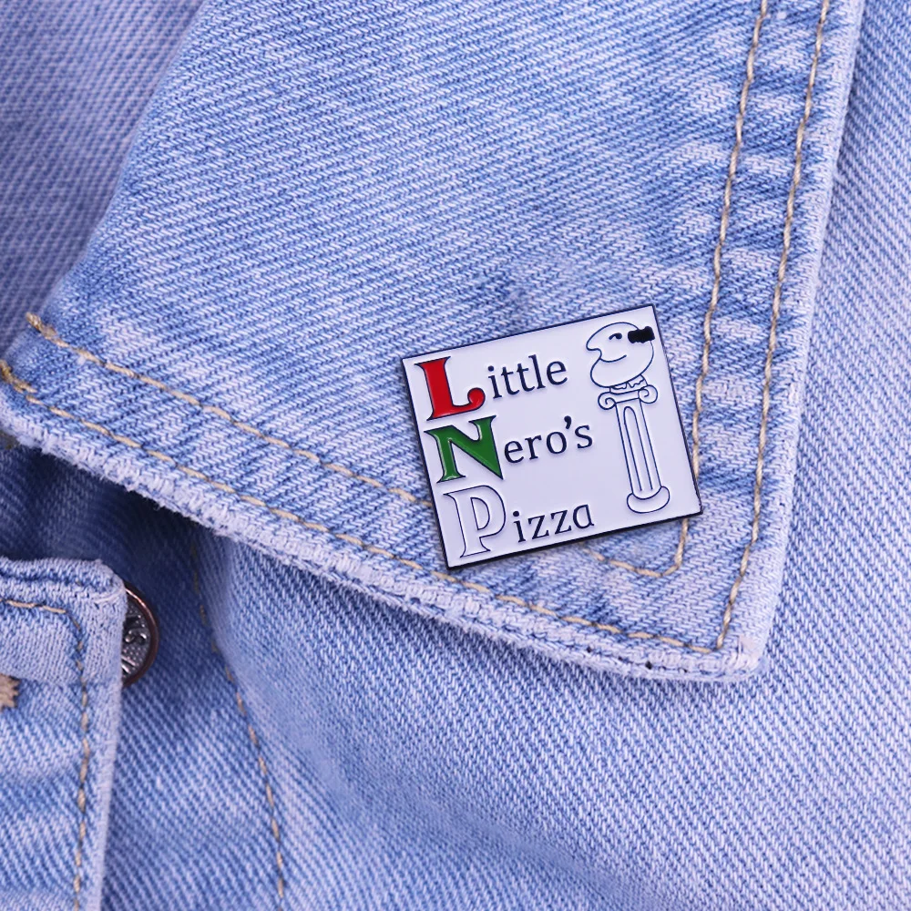 Home and Alone Series Enamel Pin Fashion Backpack Badge“little Nero's Pizza” Movie Enthusiasts Jewelry Presents