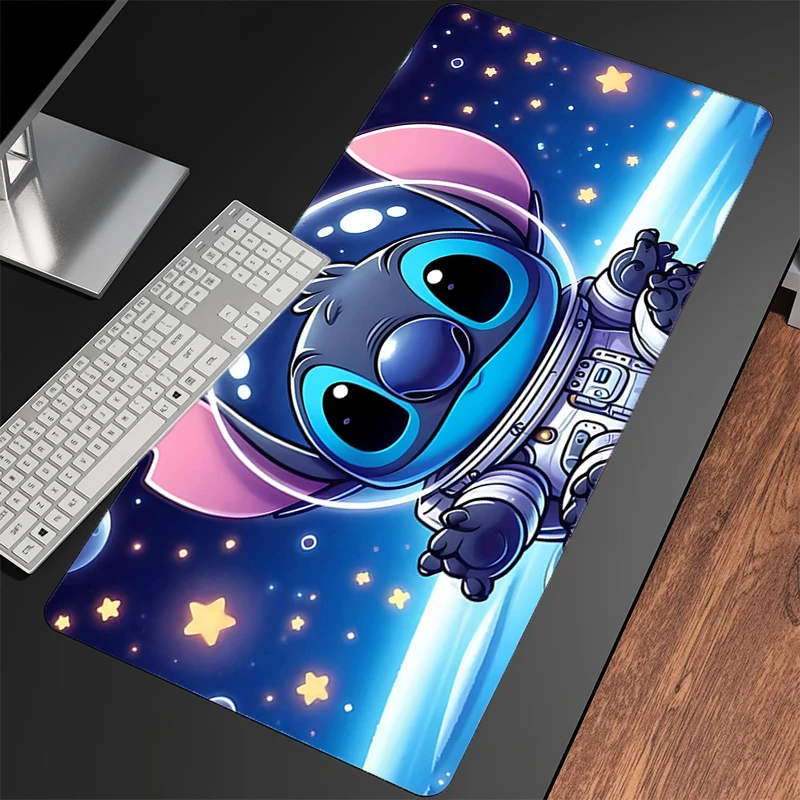 Alfombrilla de ratón Stitch Anime accesorios para juegos Varmilo teclado alfombrilla de escritorio Gabinete diseñado específicamente alfombra alfombrilla para ratón alfombrilla para ratón