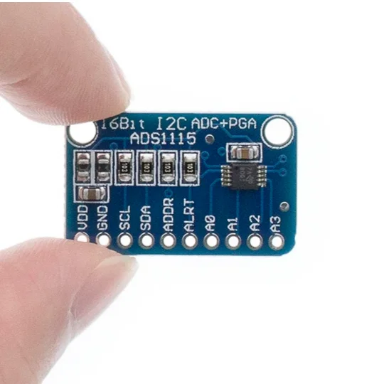 16-bit I2C ADS1115 ADC 4-Channel Precision Analogue to Digital Converter with Gain Amplifier Module