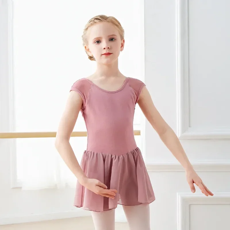 Meisjes Ballet Jurk Dans Maillots Kids Gymnastiek Turnpakje Mouwloos Ballet Tutu Ballerina Badmode Training Dans Body
