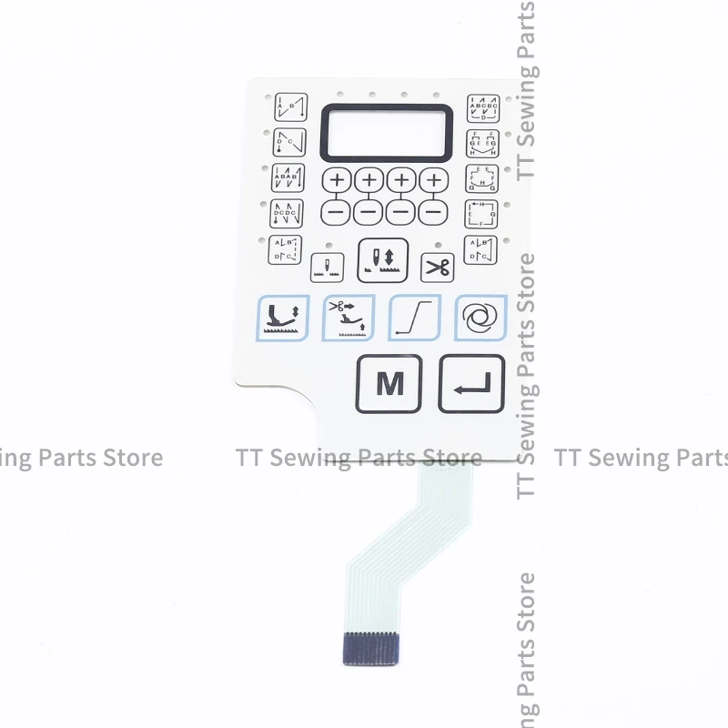 1PCS ใหม่แผงสติกเกอร์เมมเบรนฟิล์มปุ่มกดปุ่มสวิทช์กระดาษ Qixing ระบบสําหรับ Juki จักรเย็บผ้าอุตสาหกรรม
