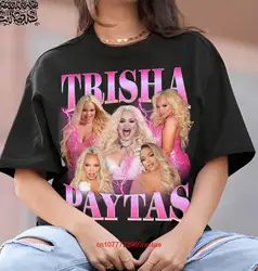 Trisha Paytas Vintage 90s T Shirt Utuber hołd długie lub krótkie rękawy