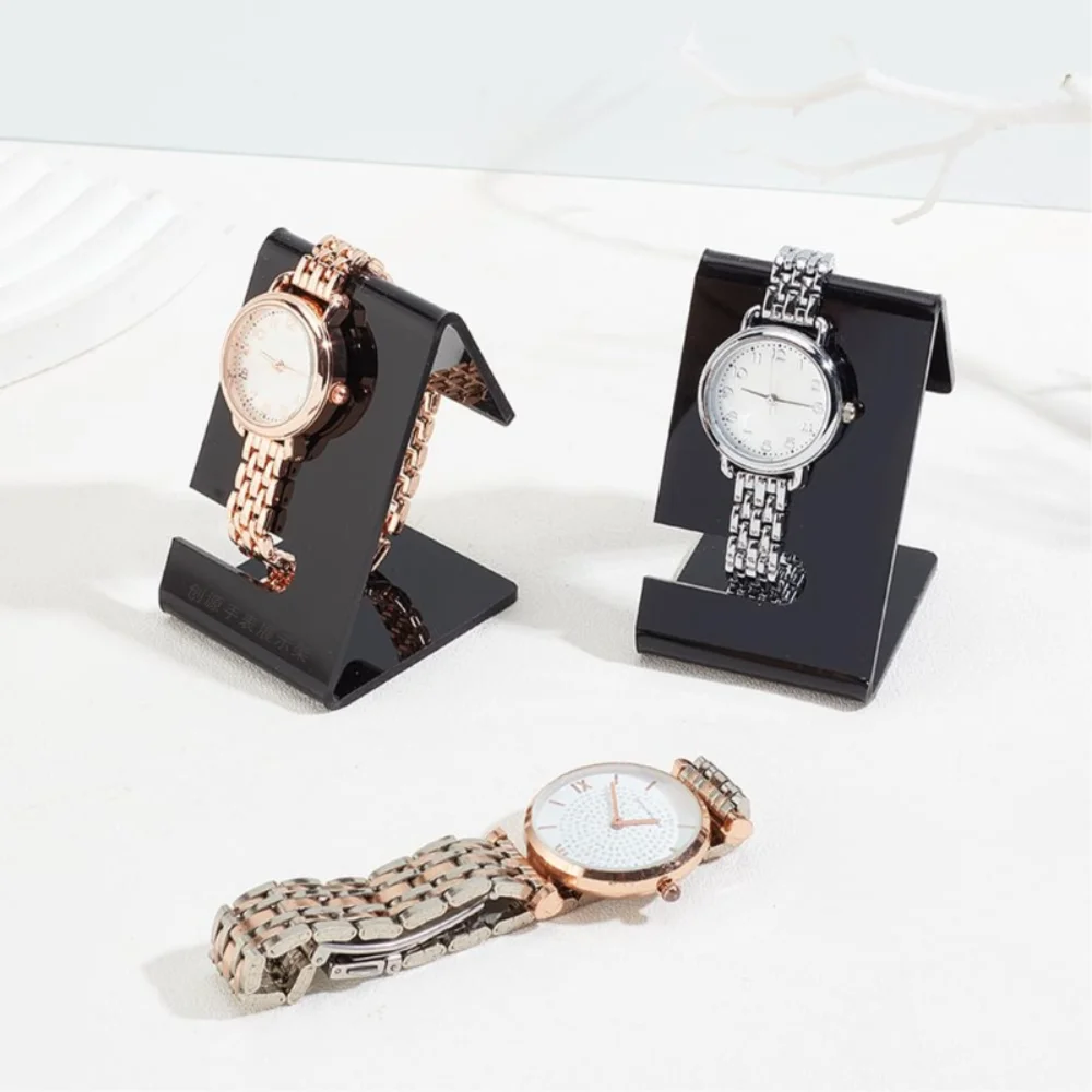 الاكريليك ساعة عرض موقف بيع عرض حالة مستقرة ساعة رف شاشة ساعة المعصم عرض موقف إطار المعرض حامل المجوهرات