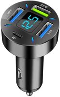 Car Charger  66W Cigarette Lighter USB Charger 4-Port Car Charger,  .0, PD, 2.4  Cigarette Lighter Adapter Compatible with Andro
