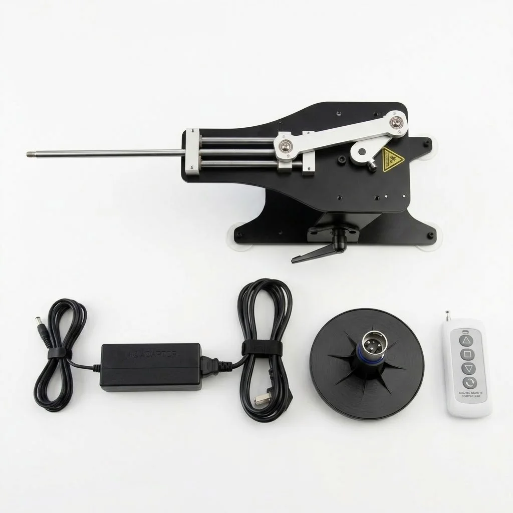 DIY Reciprocating Motor 24V 280RPM Worm Gear Drive 88mm Stroke 6 Modes Remote Control Mechanical Motion Device