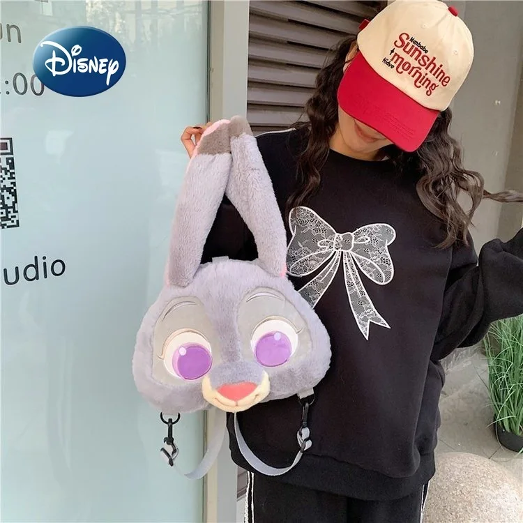 Disney Judinick Nieuwe Pluche Rugzak Cartoon Leuke Pluche Damesrugzak Grote Capaciteit Casual Damesrugzak Hoge Kwaliteit