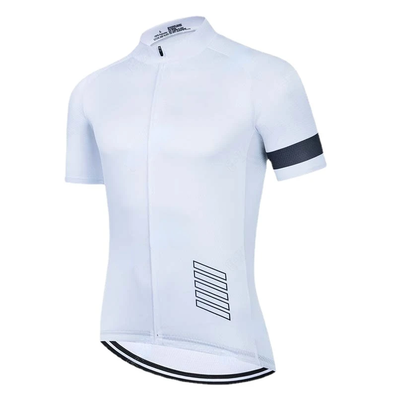 2022 White Cycling Clothes Mountain Bike Bike Clothes Quick Dry Short Sleeve Sports Bike Clothing