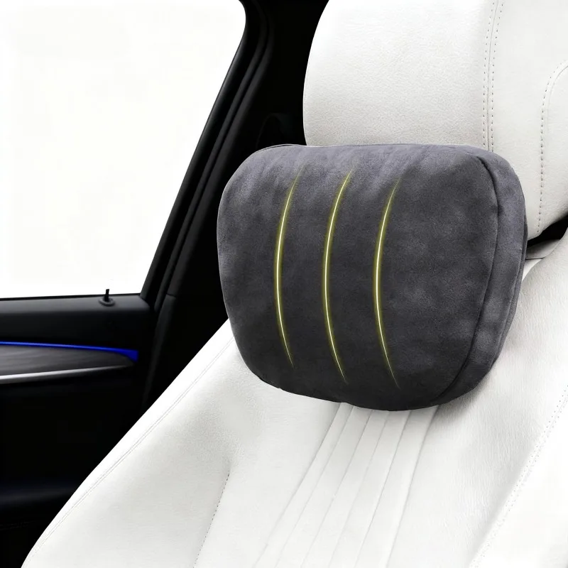 

Мягкая подушка для подголовника автомобиля, подушка для поддержки шеи, эргономичный дизайн, удобная подушка для путешествий, аксессуары для салона автомобиля