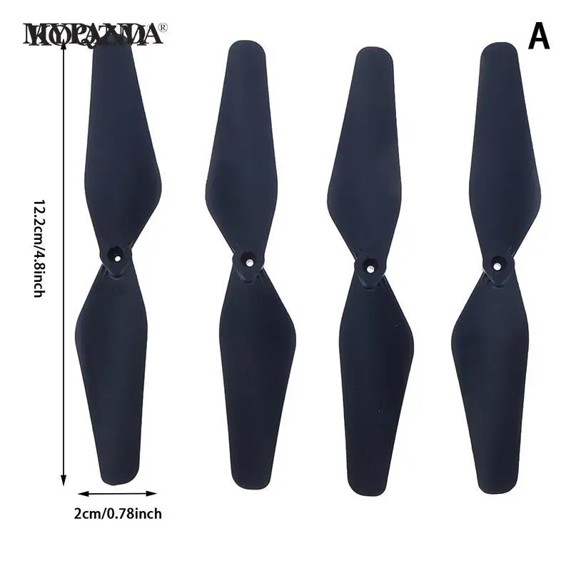 4Pcs 122mm Drone Spare Parts Kit Propellers Plastic Blades Props Guard Protection Frame F84 Drone Foldable Quadcopter