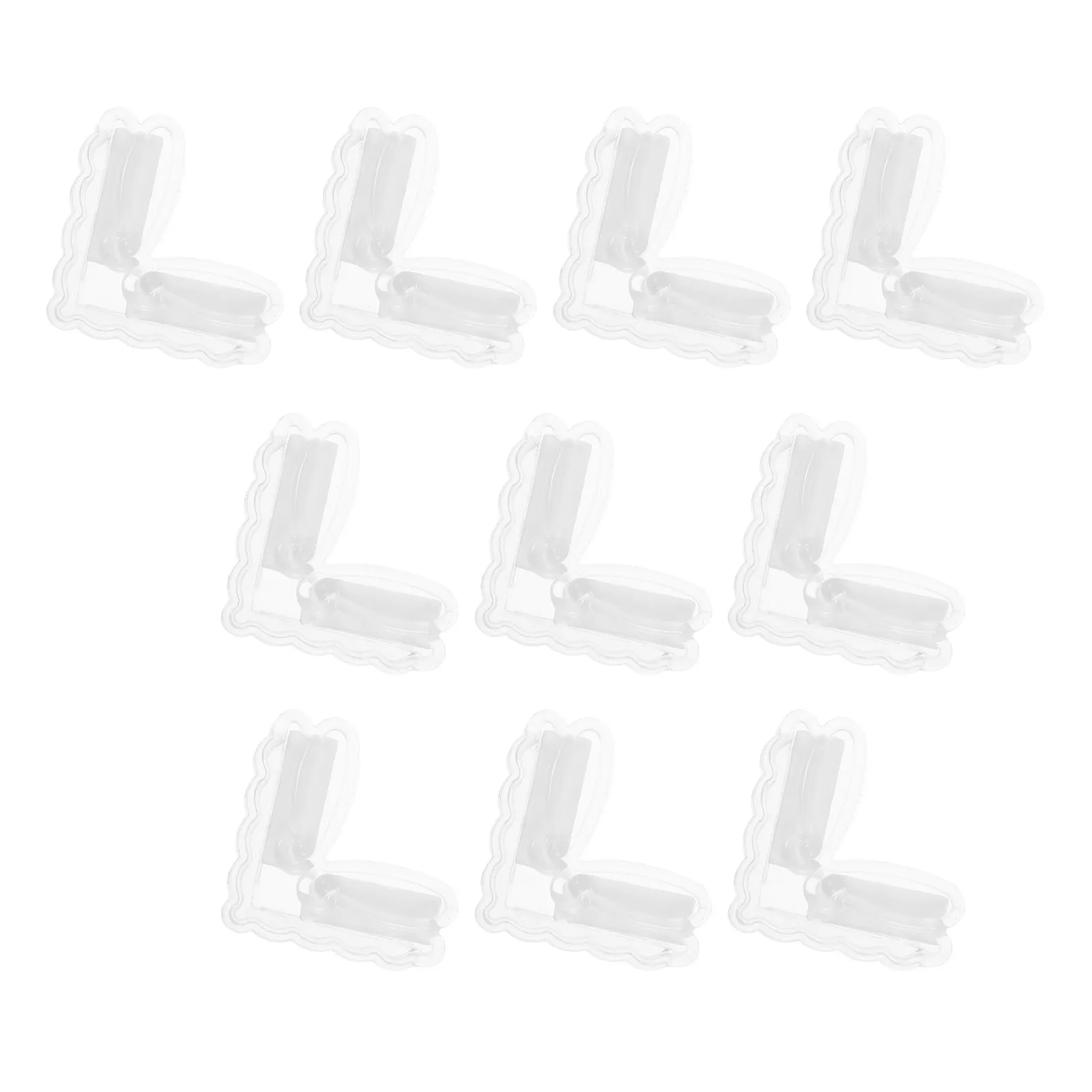 

10 шт. прозрачных защитных накладок для углов стола, защита от острых краев для малышей, безопасные бамперы для столов, шкафов, окон, защита от травм детей