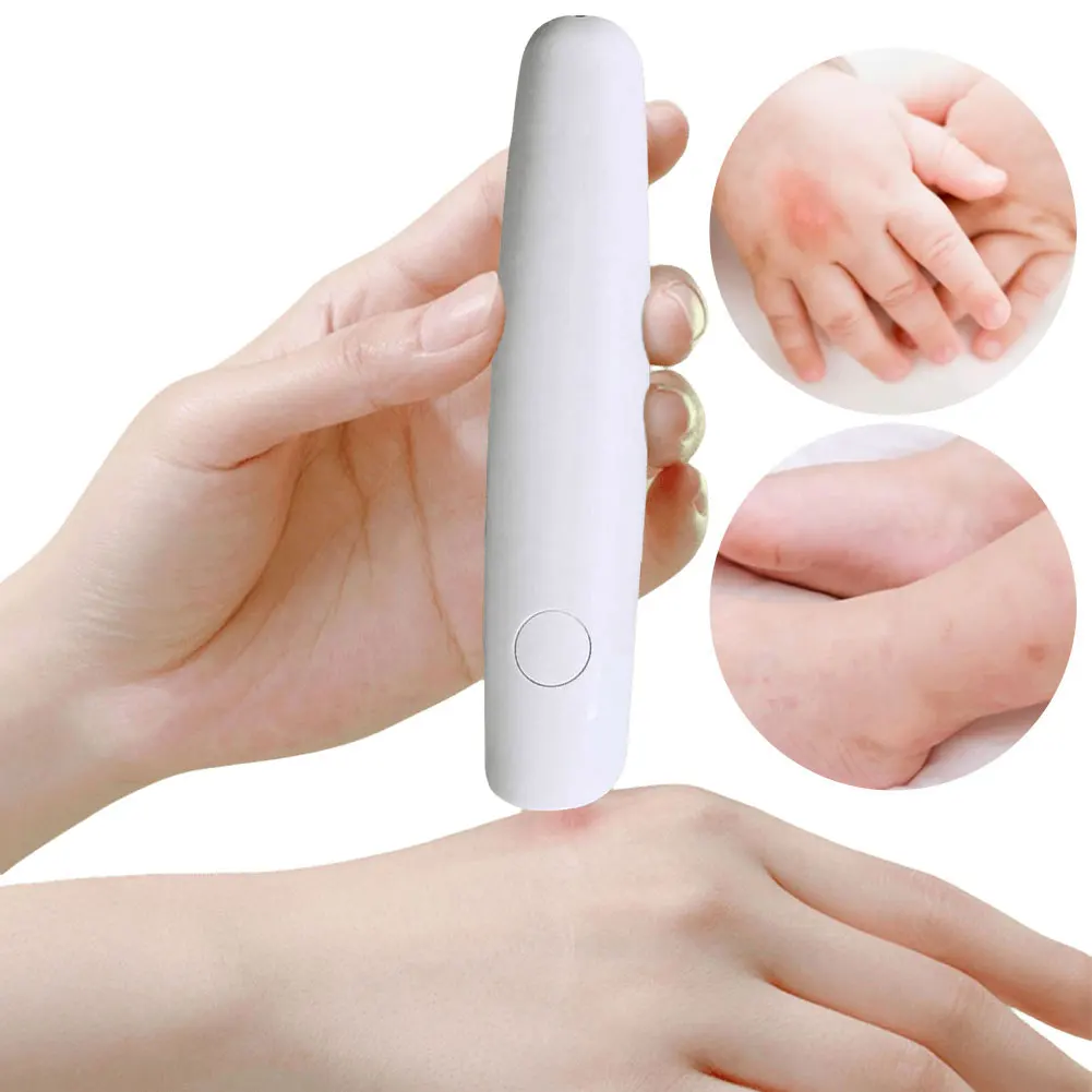 

Electronic Mosquito Bite Pen Natural Portable Mosquito Insect Bite Relieve Itching Pen Anti-Itch Pen for Camping Travel Outdoor