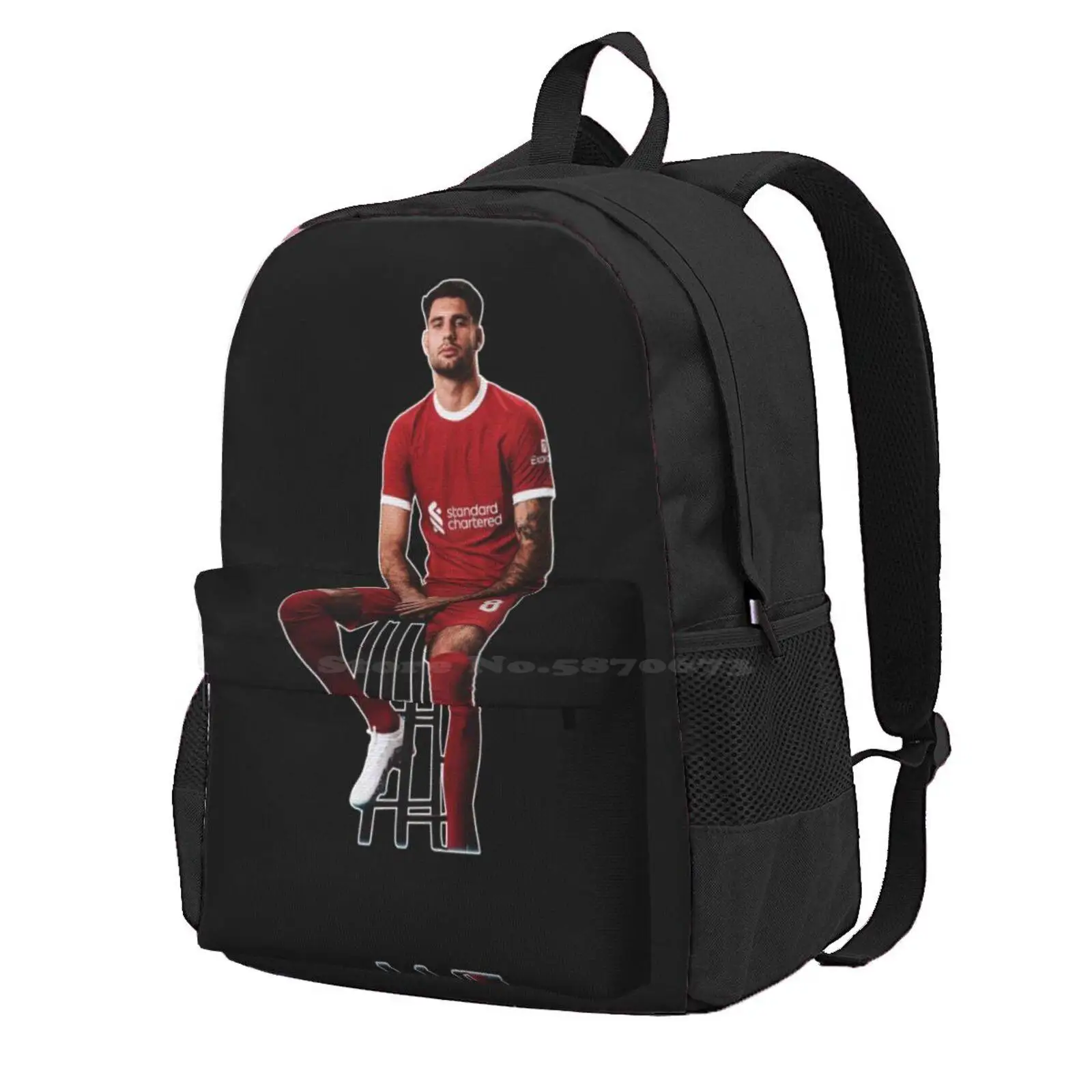 Szoboszlai dominik 8 hot sale schult asche rucksack mode taschen szoboszlai dominik ungarn steven gerrard van dijk scouter salah