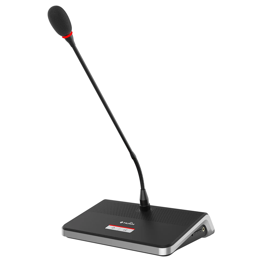 Digital Conference System Mic Basic Discussion Chairman Delegate Unit DC Power HY-DE500 CE RoHS Certified