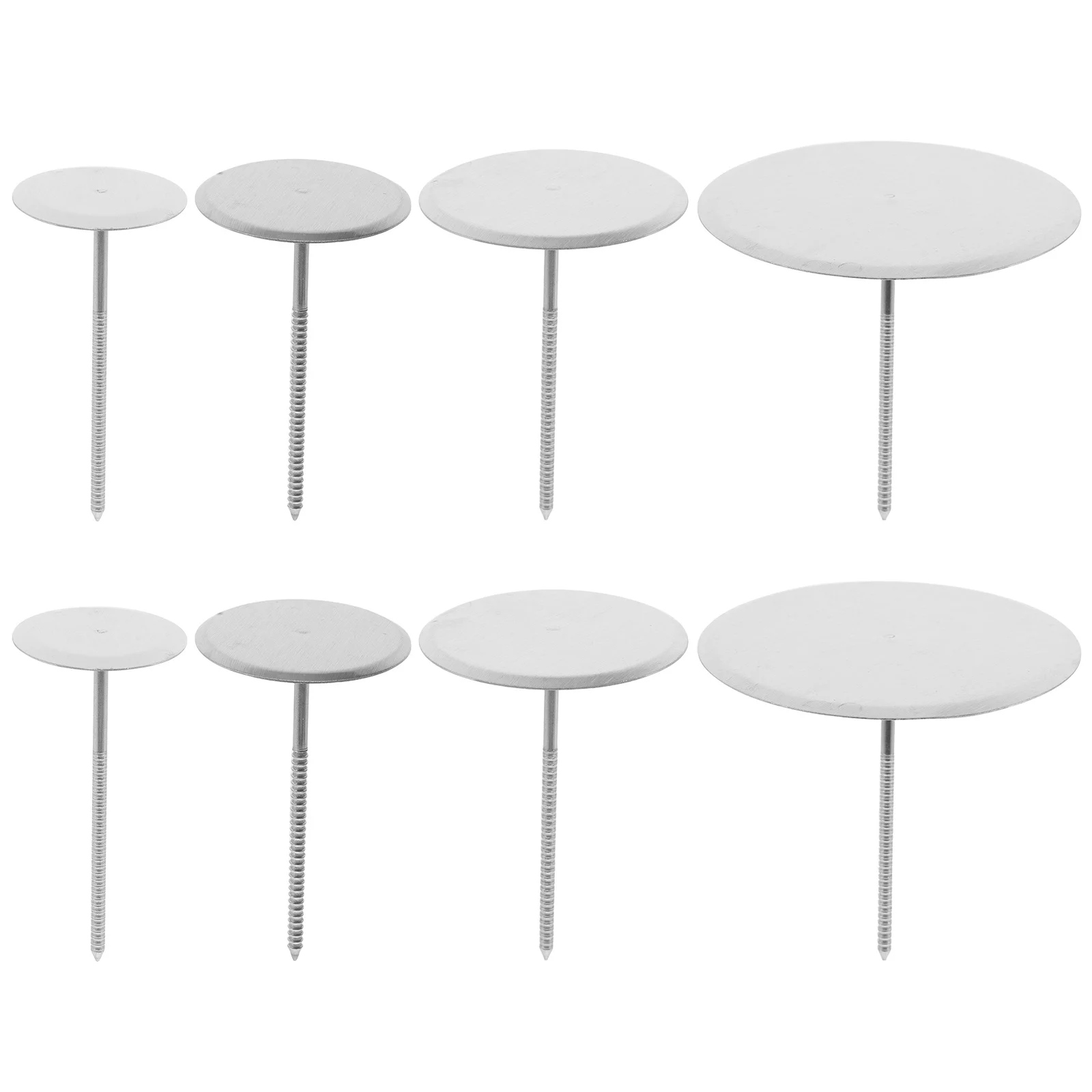 

8Pcs Stainless Steel Cake Flower Nails Set Frosting Piping Tips DIY Cream Flower Decorating Tool Baking Kit Cupcake Dessert