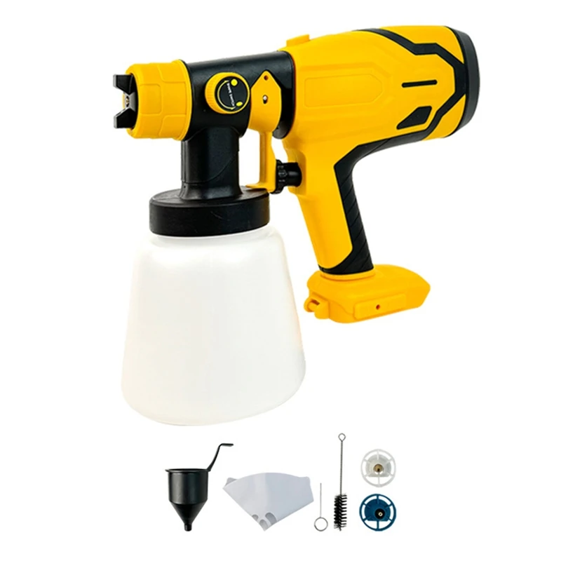 

Для Dewalt 18 В 20 В аккумуляторный беспроводной распылитель краски автоматический электрический распылитель краски набор инструментов электроинструменты