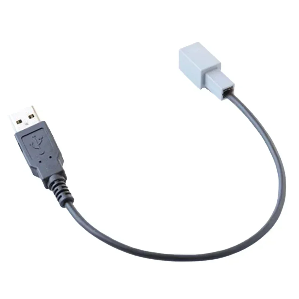 1pcs CD Changer Player USB Male Adapter Cable For Toyota For Mazda For Honda Adapter Cable Power Cable