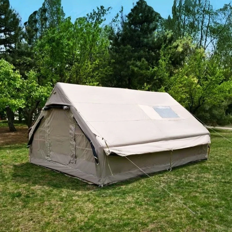 

Windproof Portable Outdoor Inflatable Tent Rainproof Large Space Moisture-proof Folding Inflatable Tents Camping Equipment