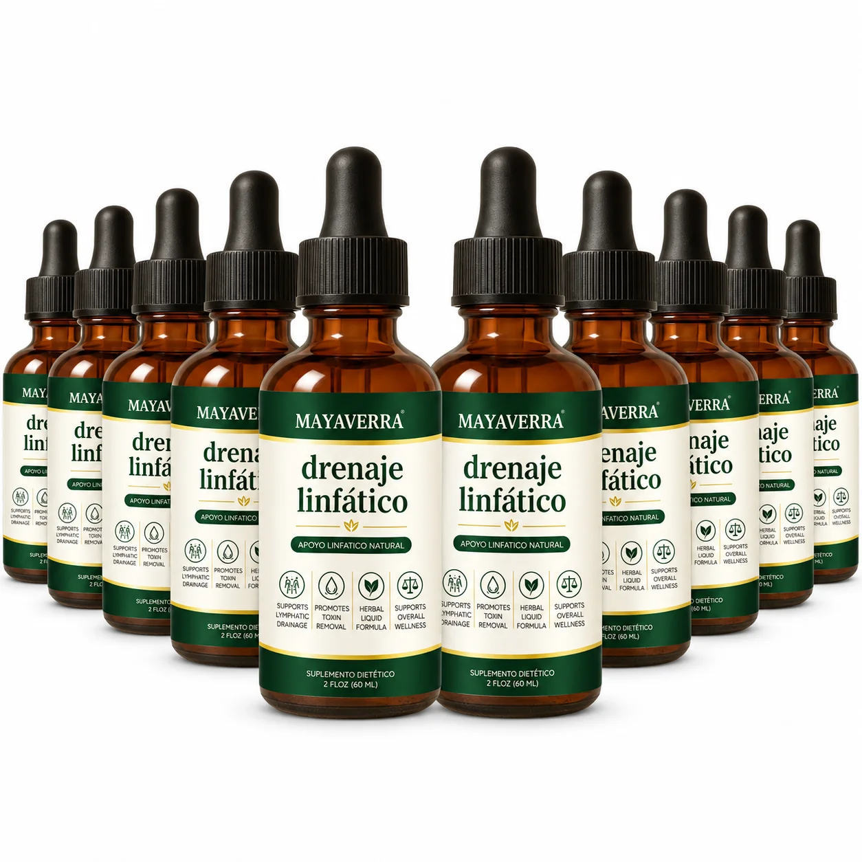 Herbal Lymphatic Drops with Burdock Root Cranberry and Cinnamon Bark Liquid Botanical Blend for Daily Wellness