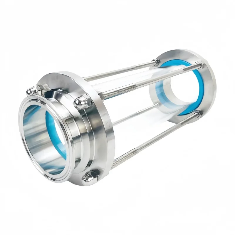 

Long Style 3"(76mm)OD91 High Quality Flow Sight Glass Dioptr Length 365mm Stainless Steel304 Sanitary Fitting