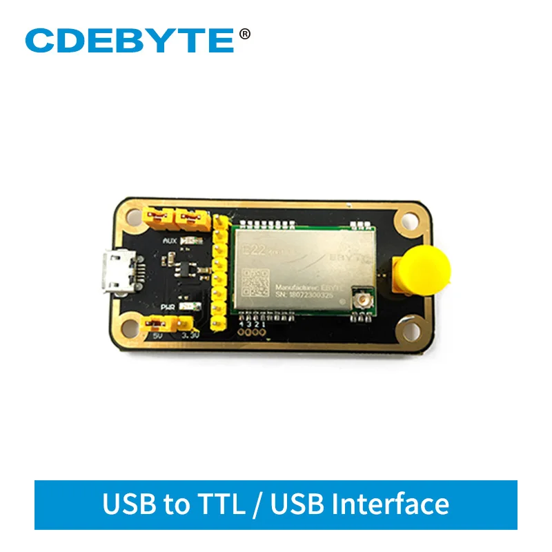 

Комплекты USB тестовых плат SX1268, модуль LoRa, 433 м, дальность 5 км, зеркальные модули радиочастотного приемопередатчика 433 МГц для детской