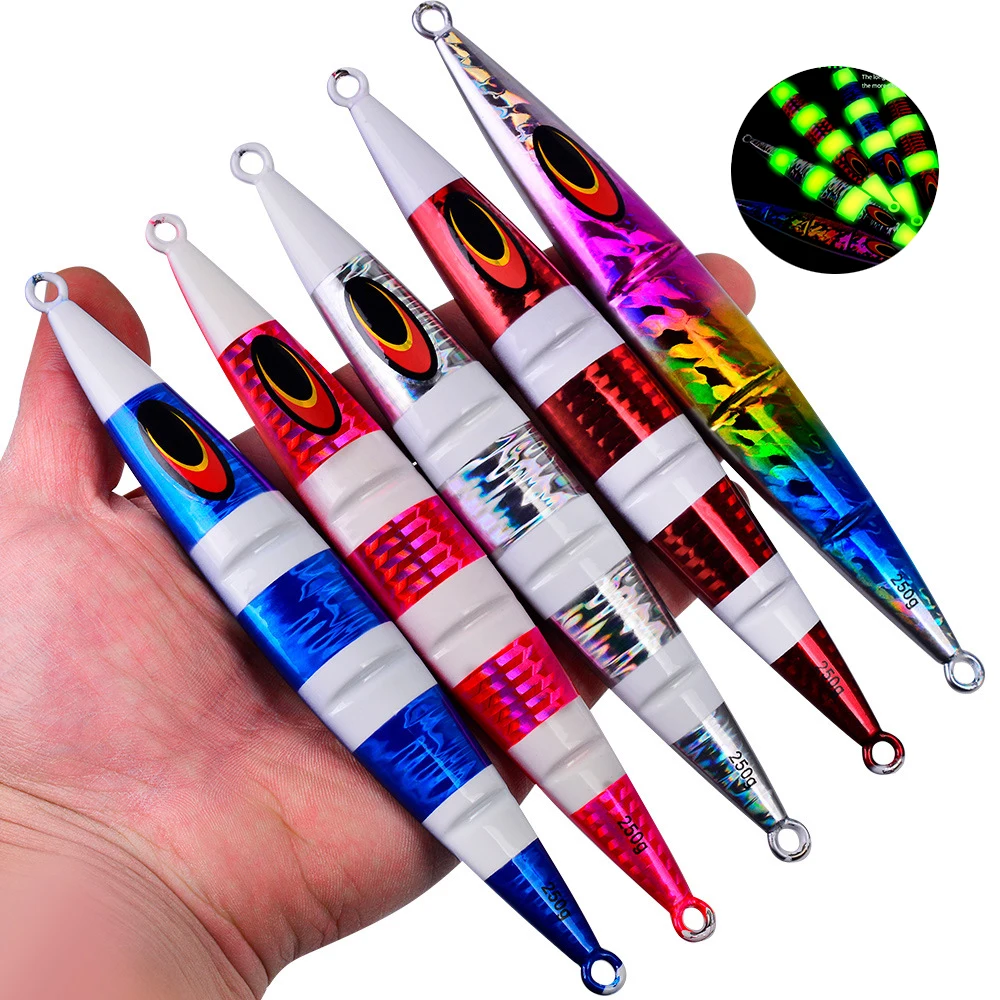 Fishing Lure Jig - Isca de pesca marítima 30g-200g, afundamento