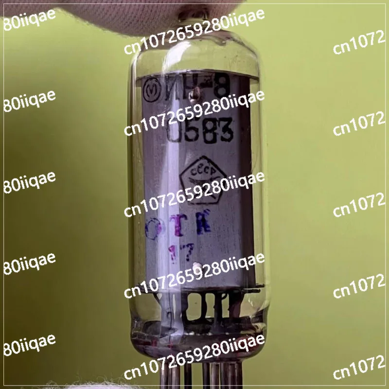 

DIY Electronic Glow Clock Nixie Tube with CCCP Logo In8 Brand New in Original Box Former Soviet Union Nixie Tube Retro