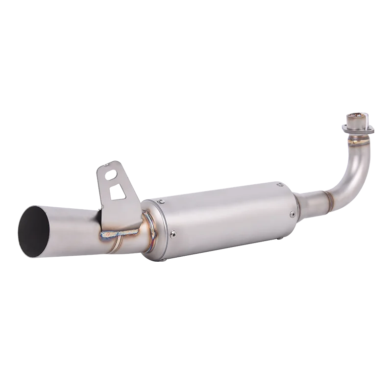 Motorcycle Full Systems Exhaust Slip On For Honda Monkey 125 2018 - 2025 2026 Front Link Pipe Escape Bottom Row Header Muffler
