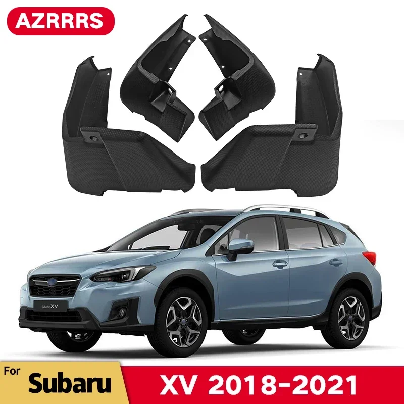 

Mud Flaps For Subaru XV 2018-2021 2019 2020 Splash Guards MudFlaps Front Rear Mudguards Fender Car Exterior Accessories
