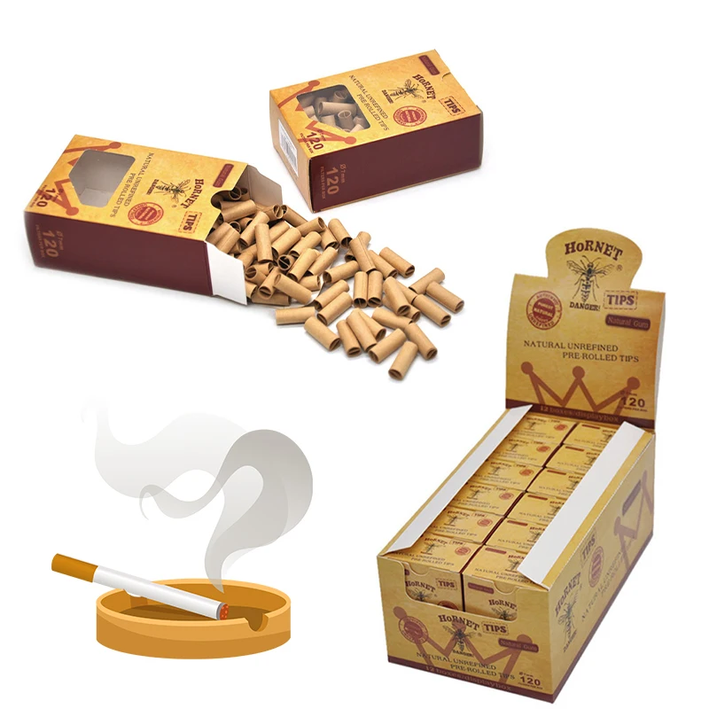 

Filter Tip One Boxof 120 Grains, 7mm Brown Rolling Paper Filter Gift For Men