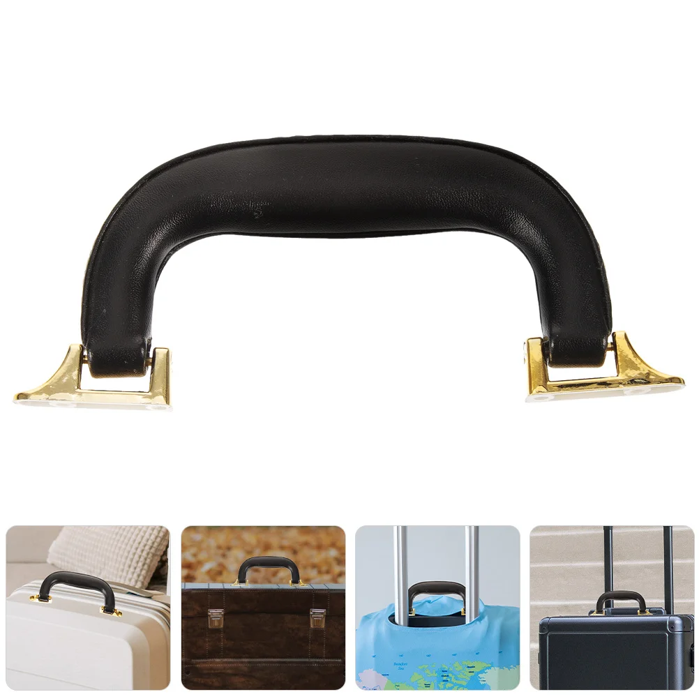 

2Pcs Luggage Handle Replacement PU Bag Handles for Handbags Suitcase Carry Handle DIY Bag Making Accessories