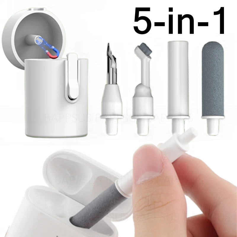 

Набор для чистки наушников 5 в 1, мини-инструменты для Airpods Pro 2, чехол для наушников Bluetooh, набор для чистки наушников Bursh для Airpods Xiaomi Airdots