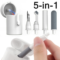 5 in 1 Earphones Cleaning Kit Mini Tools for Airpods Pro 2 Bluetooh Earbuds Case Cleaning Bursh Set for Airpods Xiaomi Airdots
